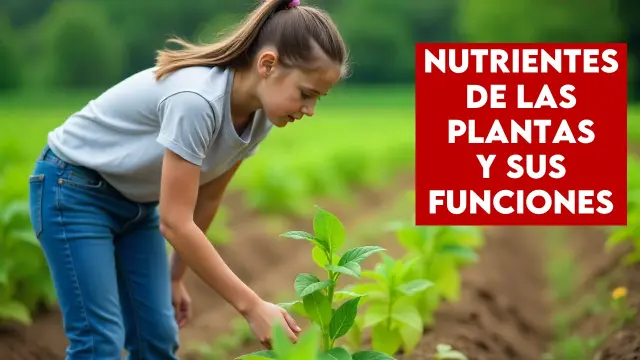 nutrientes de las plantas y sus funciones