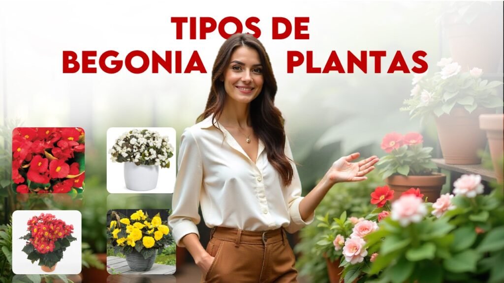 tipos de begonia plantas