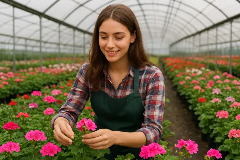 CRIANZA DE VIVERO DE FLORES BAJO ESTRUCTURAS PROTEGIDAS