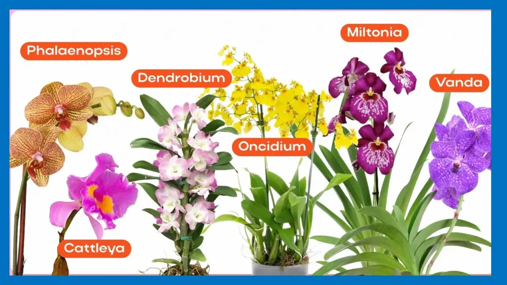 Tipos de orquídeas